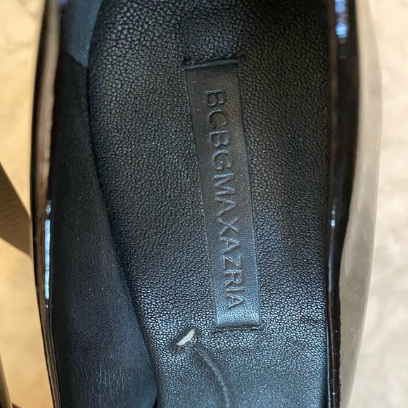 ๐ค๐คBCBG MaxAzria Black Patent Ma-Diva Heels - Picture 6 of 14